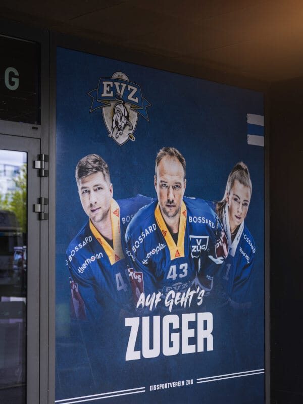 Fenster Beschriftung Zug - EVZ